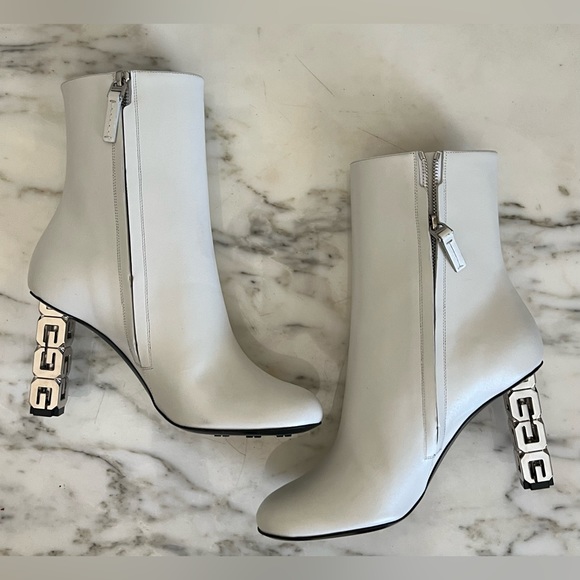 Givenchy G Cube White Booties Shoes 2023 Current $1250 - Picture 14 of 16